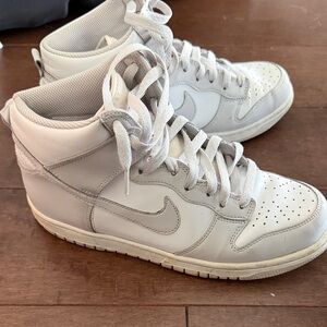 Nike Cream High-Top Sneakers